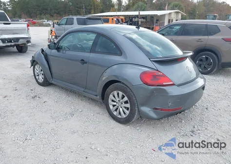2017 Volkswagen Beetle #Pinkbeetle/1.8T Classic/1.8T S from USA, damaged, VIN 3VWF17ATXHM626508